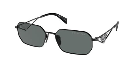 prada pra51s|Prada PR A51S 1AB5Z1 58 Black Sunglasses .